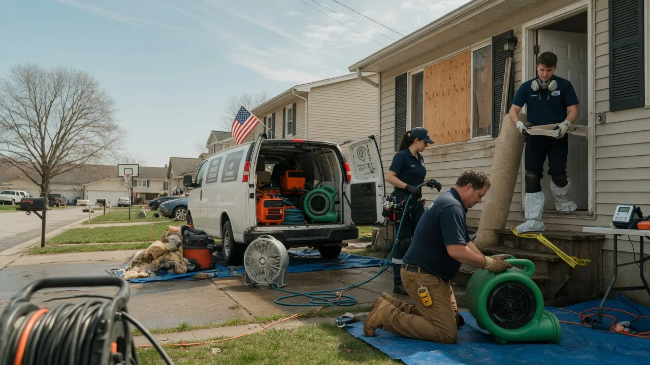 Water Damage Restoration in Ionia, IA near me